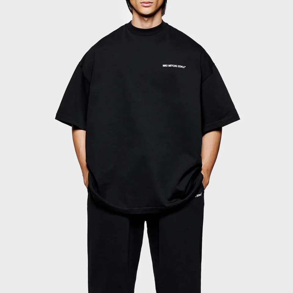 T-Shirts|T-Shirts|MKI MIYUKI ZOKU Uniform Cotton-Jersey T-Shirt - S