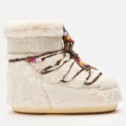 Boots|Dr. Martens Moon Boot Women's Icon Faux Fur Beads Boots - UK 6-7.5