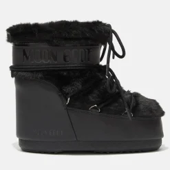 Boots|Moon Boot Women's Icon Faux Fur Low Boots - UK 3.5-5