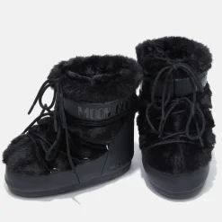 Boots|Moon Boot Women's Icon Faux Fur Low Boots - UK 3.5-5