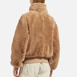 Coats|Jackets|Dr. Martens Moose Knuckles Debbie Shell Faux Fur Bomber Jacket - S