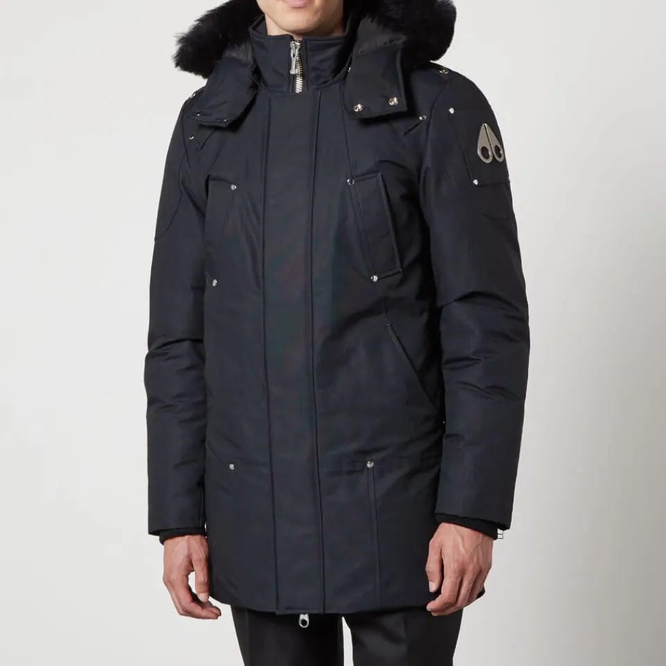 Jackets|Coats|Dr. Martens Moose Knuckles Original Stirling Cotton and Nylon-Blend Parka Jacket - S