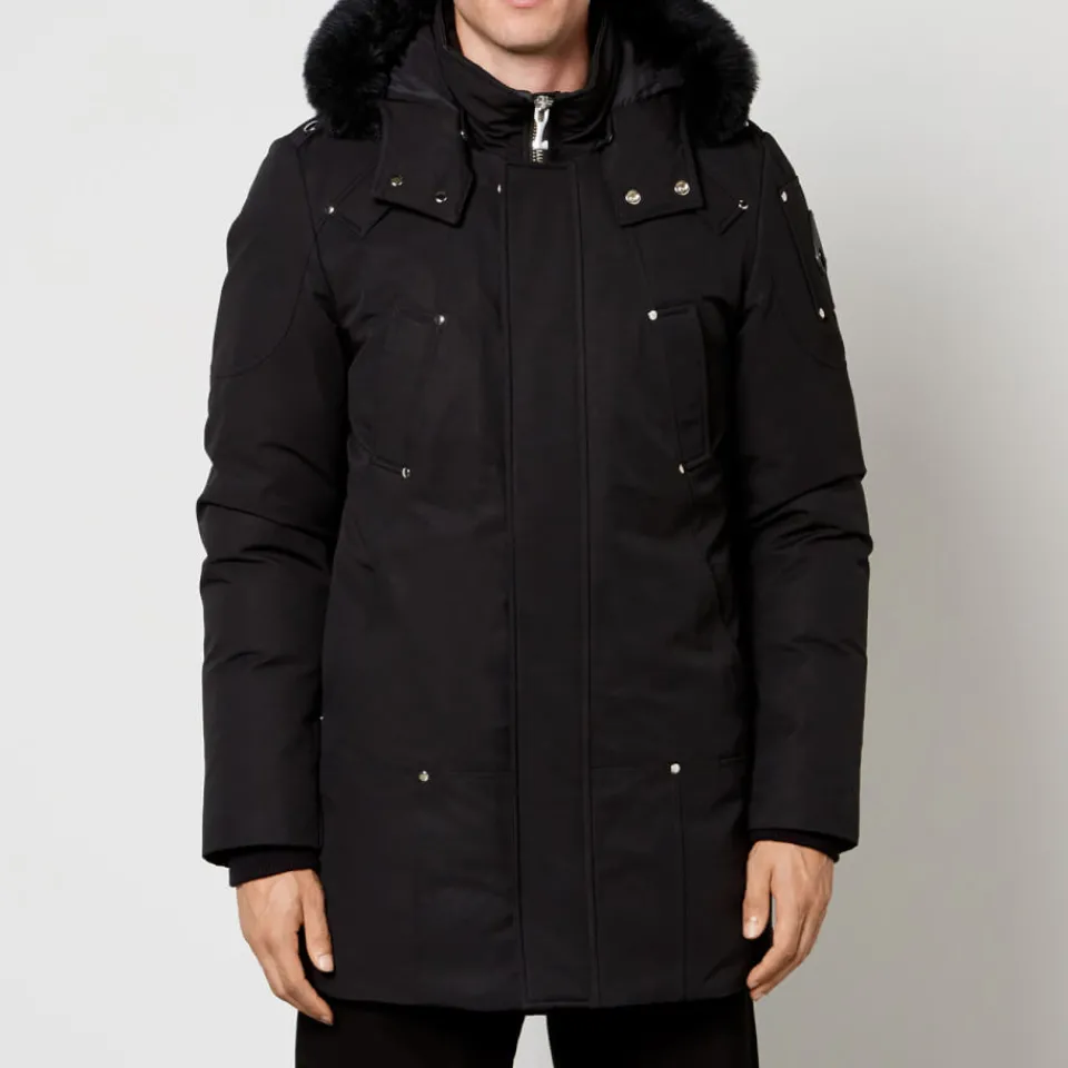 Jackets|Coats|Dr. Martens Moose Knuckles Stirling Cotton and Nylon-Blend Parka - M