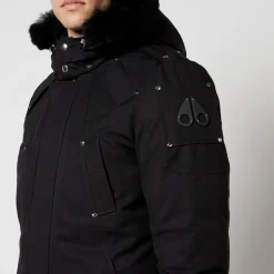 Jackets|Coats|Dr. Martens Moose Knuckles Stirling Cotton and Nylon-Blend Parka - M