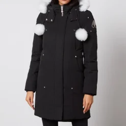 Jackets|Coats|Dr. Martens Moose Knuckles Stirling Cotton and Nylon-Blend Parka - XS