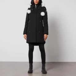 Jackets|Coats|Dr. Martens Moose Knuckles Stirling Cotton and Nylon-Blend Parka - XS
