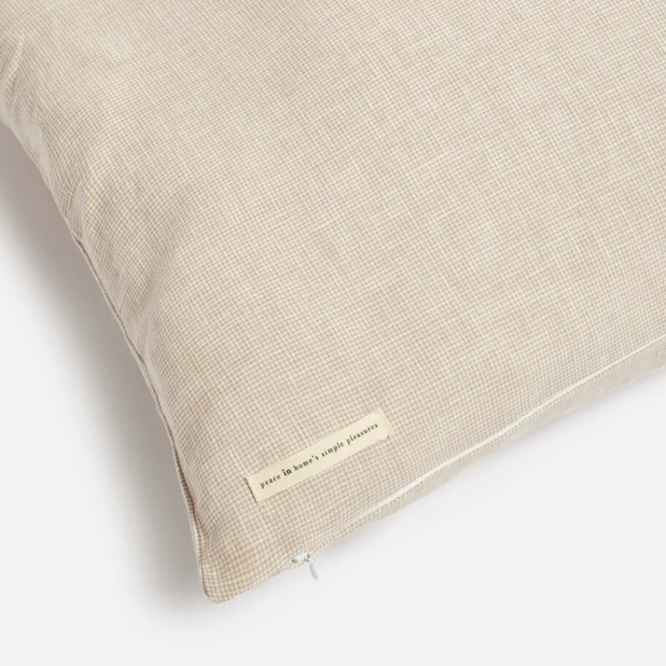 Bedroom|Home Textiles|ïn home Linen Cotton Cushion Cover - Natural - 75x50cm - Set of 2