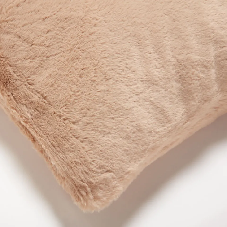 Bedroom|Home Textiles|ïn home Recycled Polyester Faux Fur Cushion - Grey