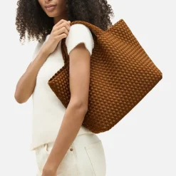 Holiday Bags|Bags|Ganni Naghedi St Barths Woven Neoprene Medium Tote Bag