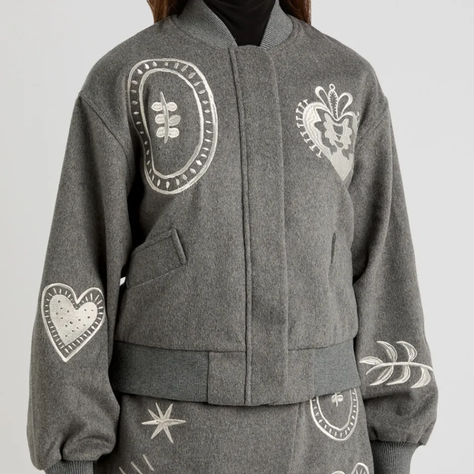 Jackets|Coats|Dr. Martens Never Fully Dressed Midnight Romance Brushed Bomber Jacket - M