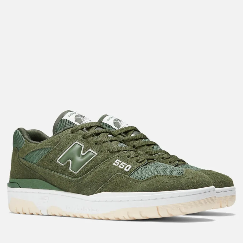 Trainers|Dr. Martens New Balance 550 Suede and Mesh Trainers - UK 7