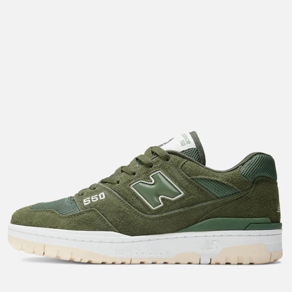 Trainers|Dr. Martens New Balance 550 Suede and Mesh Trainers - UK 7