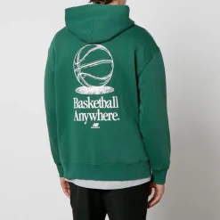 Sweatshirts|New Balance Hoops Cotton-Blend Hoodie - S
