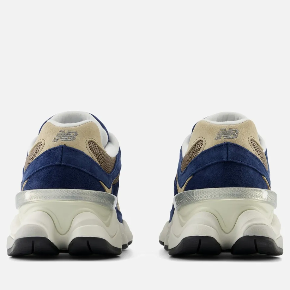 Trainers|Ganni New Balance Men's 9060 Suede and Mesh Trainers - UK 7