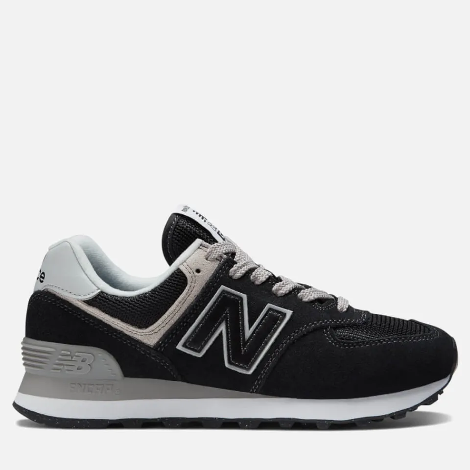 Trainers|Dr. Martens New Balance Women's 574 Evergreen Pack Trainers - Black - UK 3