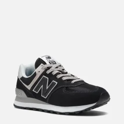 Trainers|Dr. Martens New Balance Women's 574 Evergreen Pack Trainers - Black - UK 3