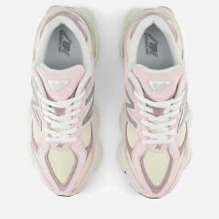 Trainers|New Balance Women's 9060 Suede and Mesh Trainers - UK 4