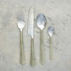 Dining|Dr. Martens Nkuku Osko Cutlery - Brushed Gold - Set of 16