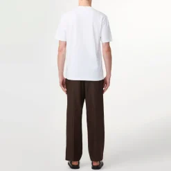 T-Shirts|T-Shirts|Stine Goya NN.07 Adam Printed Cotton-Jersey T-Shirt - S