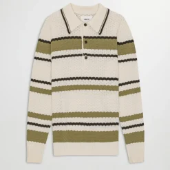 Polo Shirts|Dr. Martens NN.07 Alfie Cotton Pointelle Knit Polo Shirt - XXL