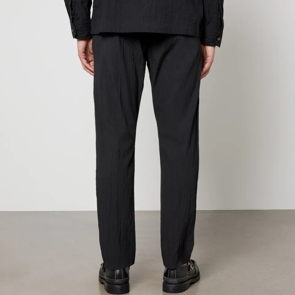 Trousers|AMI x Coggles NN.07 Bill Cotton-Blend Seersucker Trousers - W36/L32