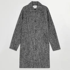 Jackets|Coats|Dr. Martens NN.07 Franco Knitted Mid-Length Overcoat - M