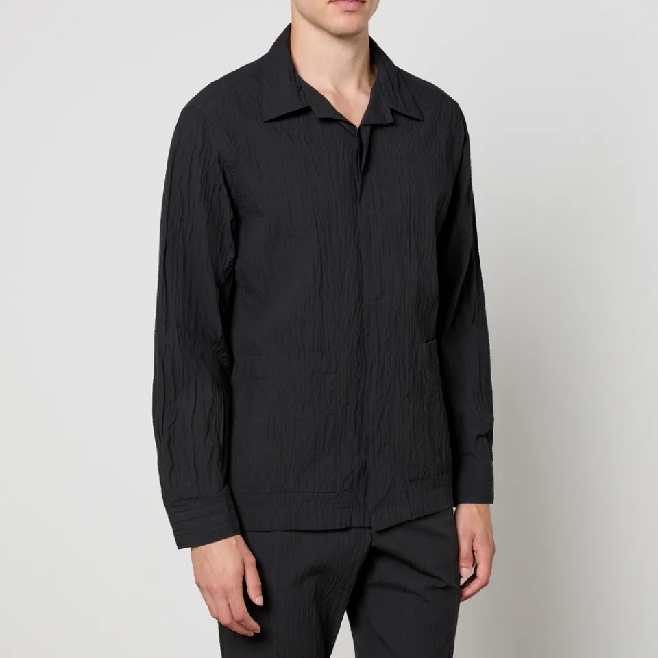 Shirts|Shirts|Dr. Martens NN.07 Hank Cotton-Blend Seersucker Shirt - S