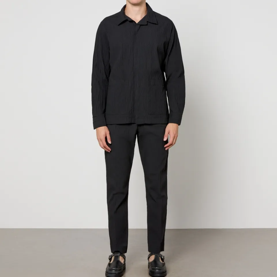 Shirts|Shirts|Dr. Martens NN.07 Hank Cotton-Blend Seersucker Shirt - S