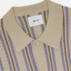 Cardigans|Knitwear|Sunflower NN.07 Jackie Cotton Knit Polo Cardigan - S