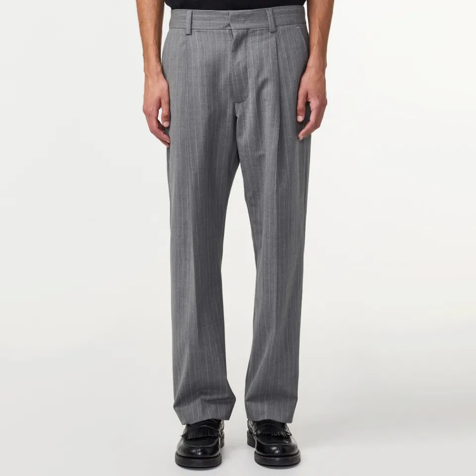 Trousers|Dr. Martens NN.07 Kay Pinstriped Woven Trousers - W30/L32