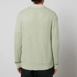 Cardigans|Knitwear|Dr. Martens NN.07 Manuel Crocheted Cotton Cardigan - XL