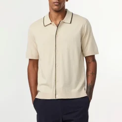 Shirts|Shirts|KAMO NN.07 Nolan Cotton-Knit Polo Shirt - S
