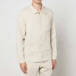 Shirts|Shirts|Autry NN.07 Olav Linen Overshirt - S