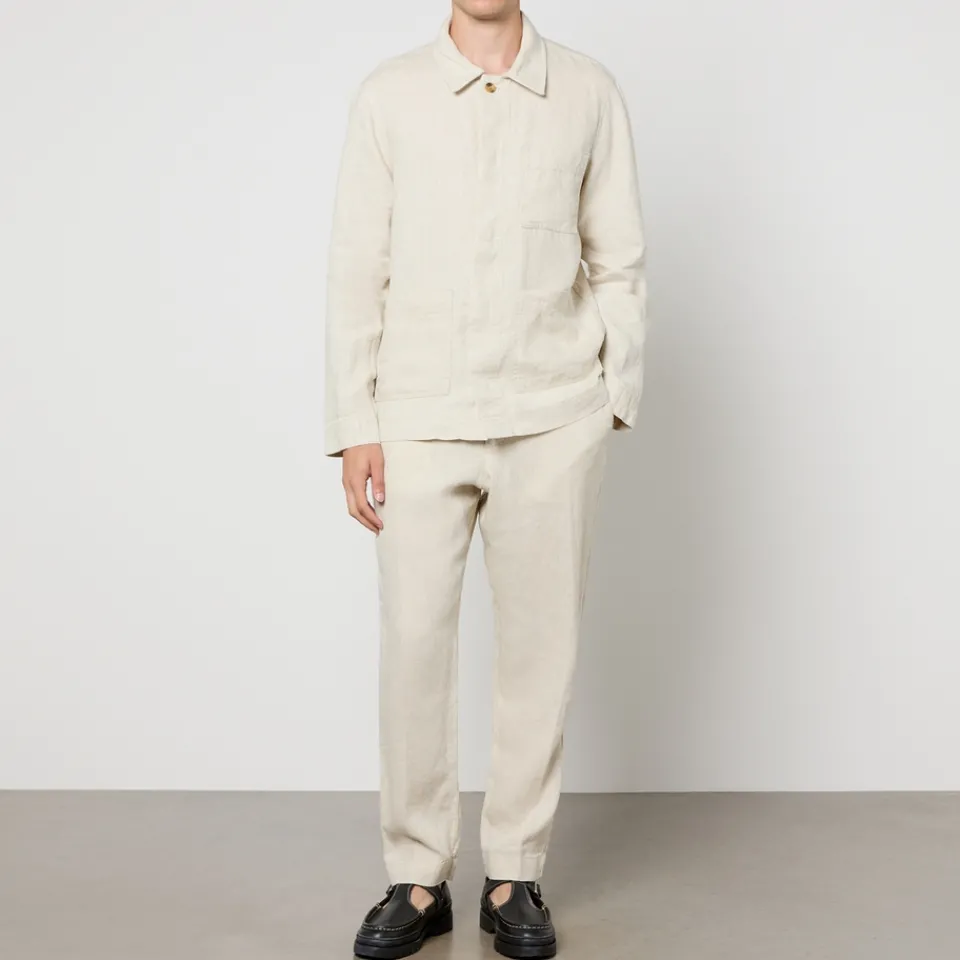 Shirts|Shirts|Autry NN.07 Olav Linen Overshirt - S
