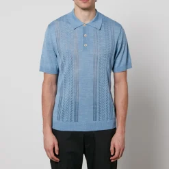 Polo Shirts|Dr. Martens NN.07 Thor Wool-Blend Polo Shirt - L