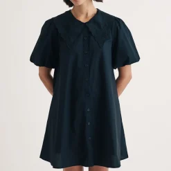 Dresses|Dresses|Ganni Nobody's Child Bridget Poplin Mini Dress - UK 6