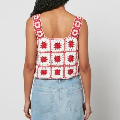 T-Shirts And Tops|HAY Nobody's Child Marcella Crocheted Top - M