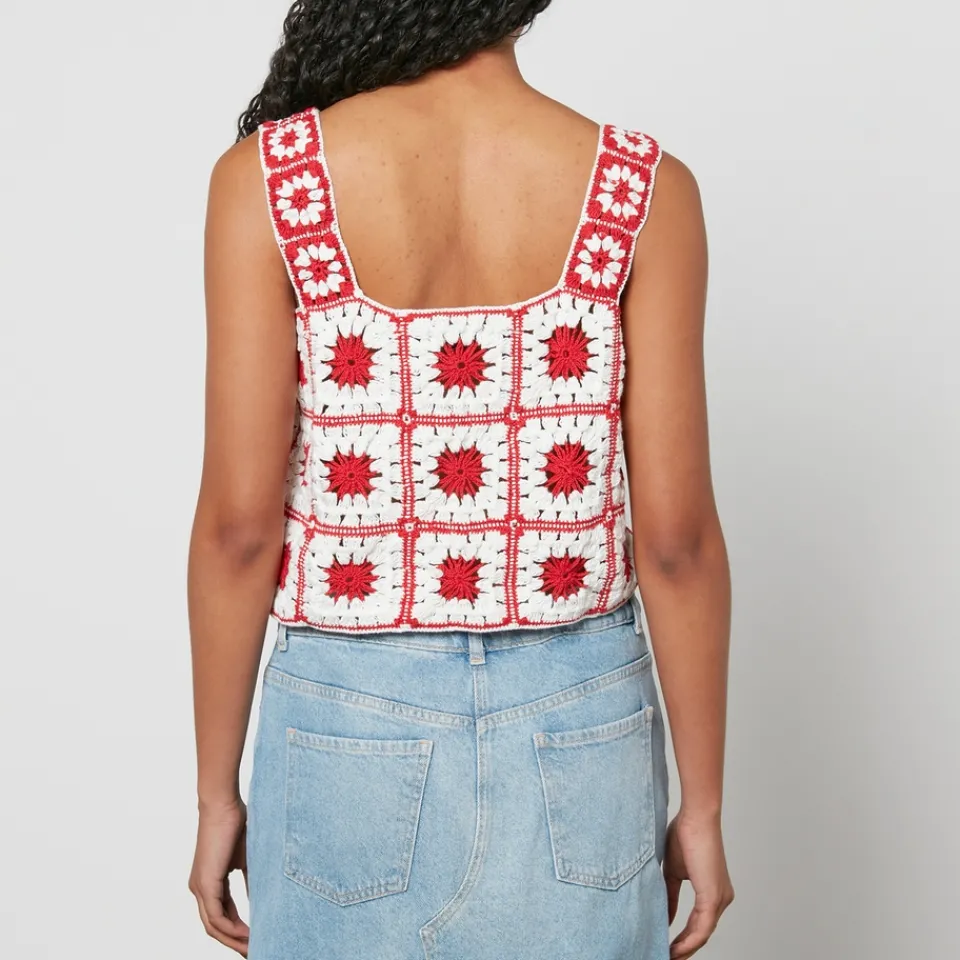 T-Shirts And Tops|HAY Nobody's Child Marcella Crocheted Top - M