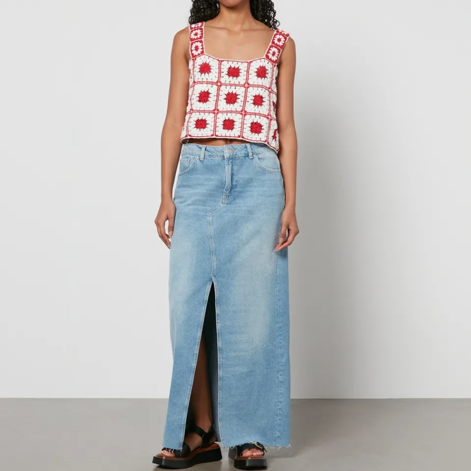 T-Shirts And Tops|HAY Nobody's Child Marcella Crocheted Top - M