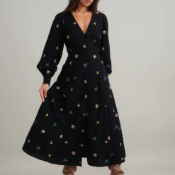 Dresses|Dresses|Nobody's Child Shannon Cotton-Gauze Midi Dress - UK 6