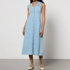 Dresses|Dresses|HAY Nobody's Child x Fearne Cotton Happy Place Wylde Cotton-Denim Dress - UK 8