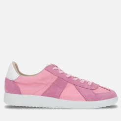 Trainers|Dr. Martens Novesta Women's German Army Canvas and Suede Trainers - UK 3.5
