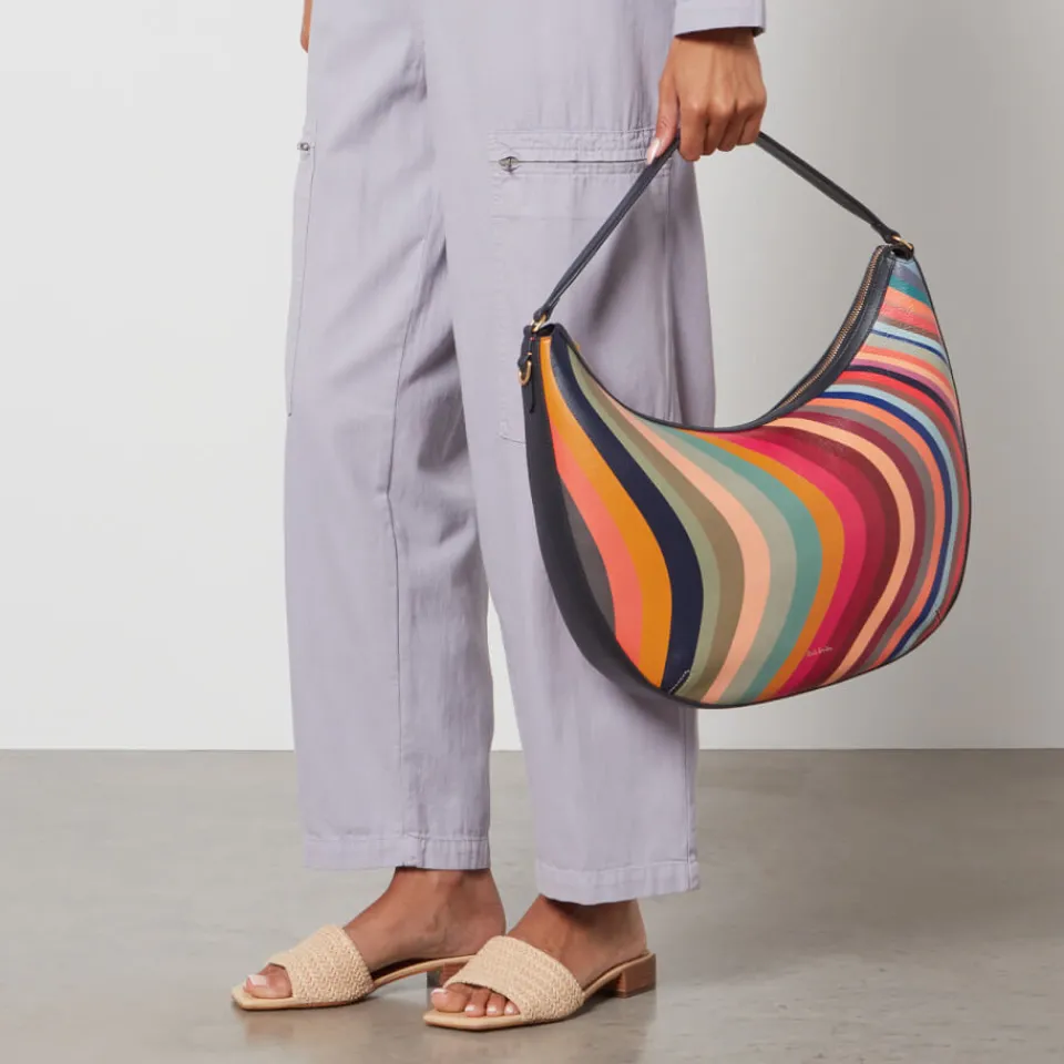 Bags|Dr. Martens Paul Smith Leather Medium Hobo Bag