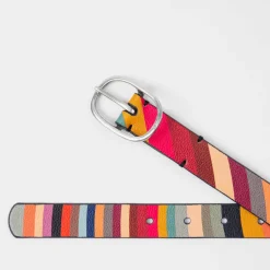 Belts|Dr. Martens Paul Smith Reversible Swirl Leather Belt - 80cm