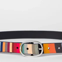 Belts|Dr. Martens Paul Smith Reversible Swirl Leather Belt - 80cm