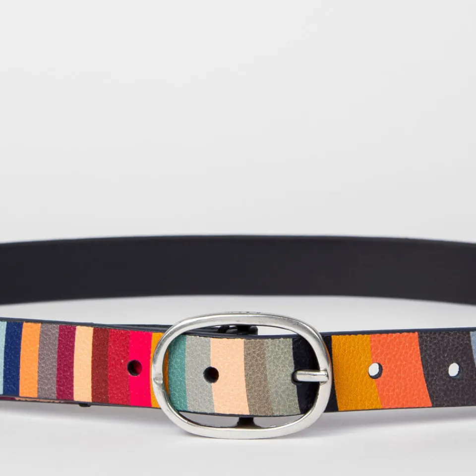 Belts|Dr. Martens Paul Smith Reversible Swirl Leather Belt - 80cm