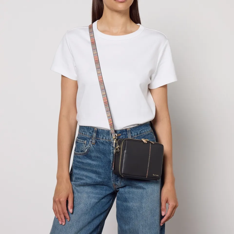 Bags|Dr. Martens Paul Smith Signature Leather Camera Bag