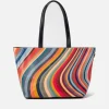 Bags|Dr. Martens Paul Smith Swirl Striped Leather Tote Bag