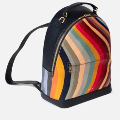 Bags|Dr. Martens Paul Smith Swirl Striped Leather Backpack