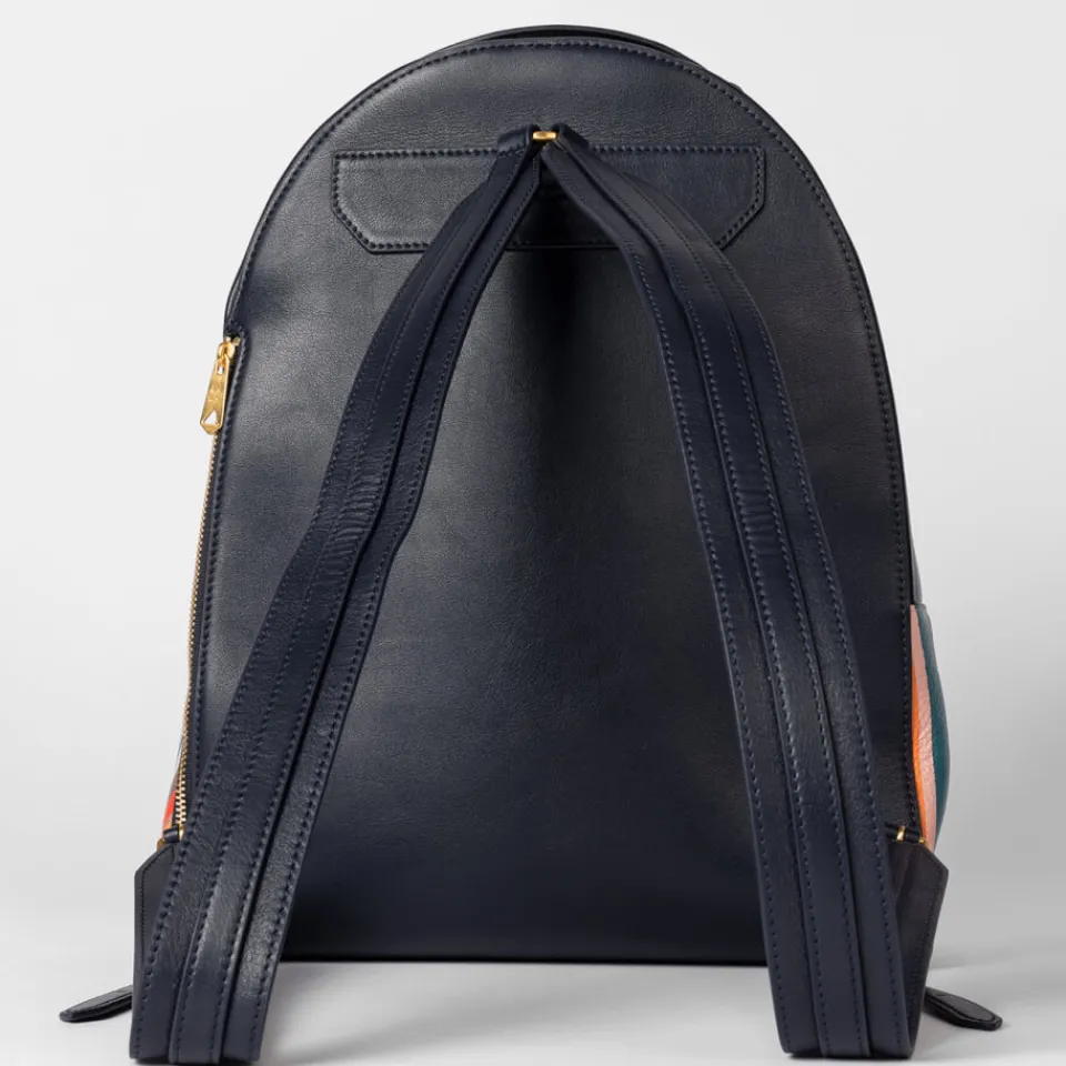 Bags|Dr. Martens Paul Smith Swirl Striped Leather Backpack